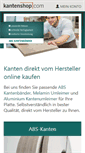 Mobile Screenshot of kantenshop.com